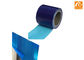 فيلم واقية من الصفائح المعدنية باللون الأزرق بسماكة 50 ميكرون مع مادة البولي إيثيلين