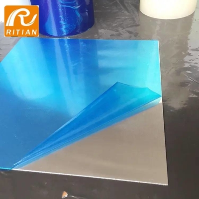 فيلم واقية السطح PE الفولاذ المقاوم للصدأ الشفافة الأزرق RiTian