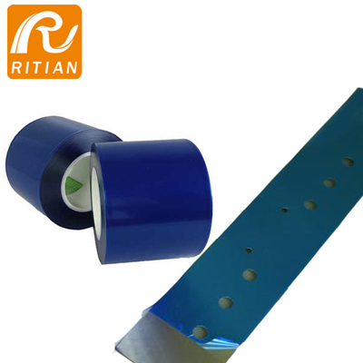 سعر جيد PE ذاتية اللصق الفولاذ المقاوم للصدأ فيلم واقية فيلم التفاف السطح المعدني 50 Mic RoHS Cetificated Tape الانترنت