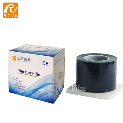 سعر جيد الزجاج I Medical Dental Barrier Film أغطية فيلم الأسنان الزرقاء مع صندوق الاستغناء المخصص الانترنت