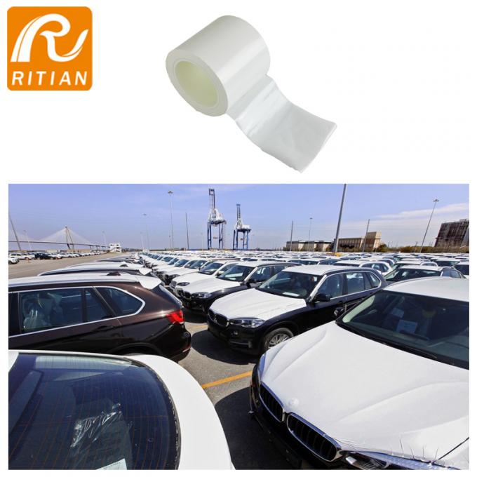 مركبة مع فيلم حماية الطلاء مثبت