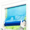 منافذ مصنع التصنيع الصينية عينة مجانية أفضل الأسعار فيلم بلاستيك PE شفاف أزرق للزجاج نافذة أو باب
