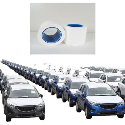 سعر جيد فيلم حماية السيارات الأبيض اللامع غير الشفاف من البولي إيثيلين بعرض 1200 ملم وطول 100 متر لحماية طلاء السيارة الانترنت